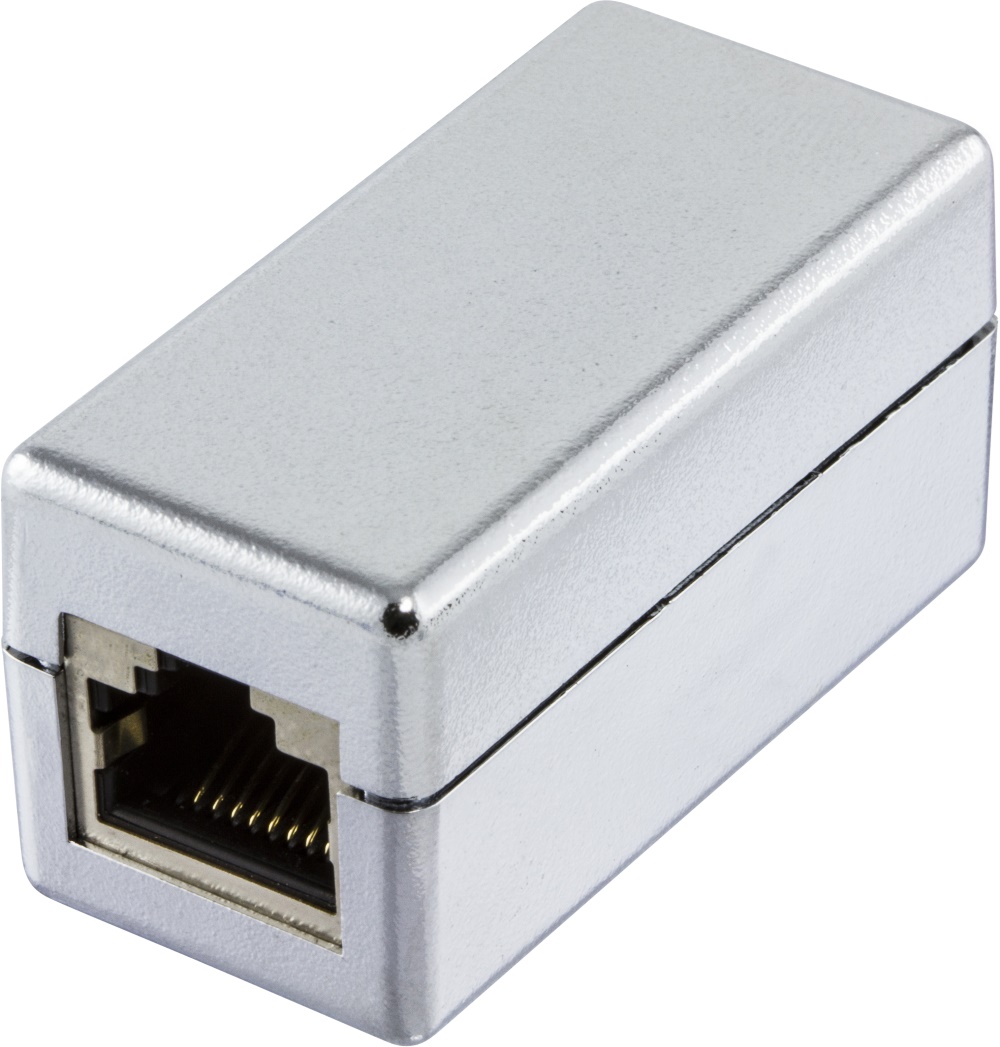 CablesOnline Cat5e Female To Female Cross-Over Coupler, White – UX-C01WH