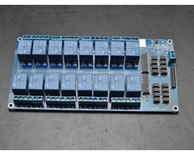 Relay board  5v/logic level operation 16 channels - assembled