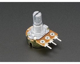 Panel Mount 10kOhm potentiometer (Breadboard Friendly)