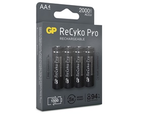 ReCyko Pro AA batteries 2100mAh 4-pack