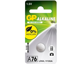 A76 / LR44 1.5V Button Cell 1-pack