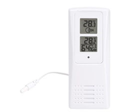 Indoor and outdoor thermometer with humidity. LCD display. TellStick and RFXtrx433E compliant