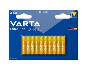 Longlife AAA / LR03 Batteri 10-pack