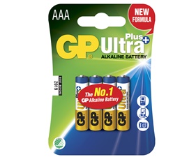 Ultra Plus Alkaline AAA 4-pack