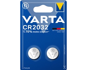 CR2032 3V Lithium Coin Cell Battery 2-pack