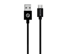 Ladd&Synk kabel MicroUSB 1m Svart