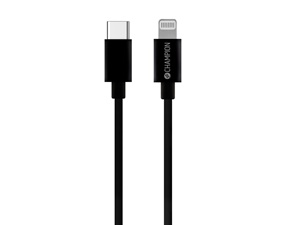 Ladd&Synk kabel USB-C till Lightning 1m Svart