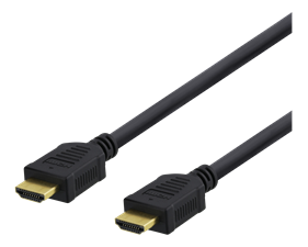 High-Speed Premium HDMI-kabel, 1,5m, Ethernet, 4K UHD, svart