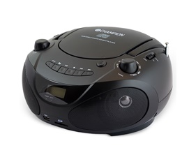Boombox CD/Radio/MP3/USB Black
