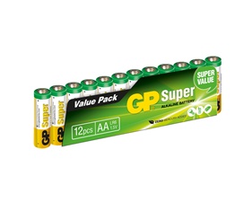 Super Alkaline AA  12-pack
