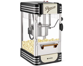 Popcornmaskin Retro XL Svart