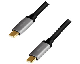 USB-C-kabel PD 3.0 100W 480 Mbps Alu 1,5m