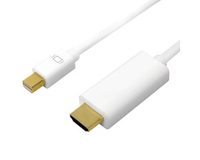 Mini DisplayPort -> HDMI 4K 2m White