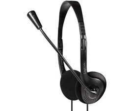 PC-headset Stereo m mikrofon 1x3,5mm-kontakt