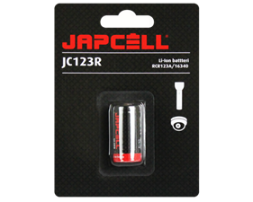 Rechargeable 123A battery