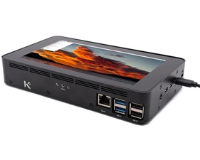 KKSB Raspberry Pi 4B 7 inch Touchscreen Case