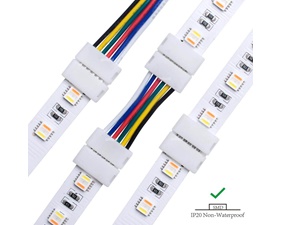 LED Connector - 12mm - 6-pin RGBTW - IP20