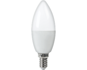 LED lampa E14, C37, 5,5W, 470 lm, dimbar