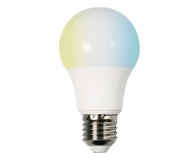 Smart LED lampa CCT E27, A60, 5,5W, 500 lm