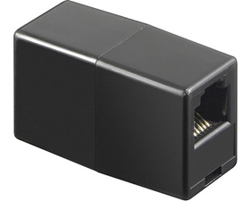 DELTACO modular connector 8P/8C RJ45, black