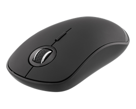 DELTACO Tyst trådlös mus, Bluetooth, 1x AA, 800-1600 DPI, 125 Hz, svar