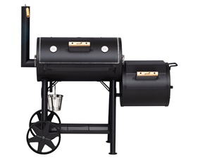 Charcoal Grill with integrated Smoker