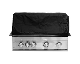 Protective cover for built-in 4-burner Pearl