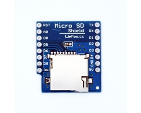 MicroSD card reader for WeMos D1 Mini