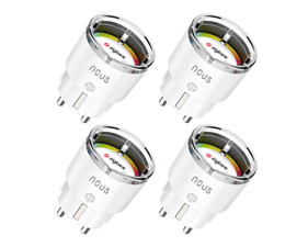 Smart plug med energimätning - Zigbee 4-pack