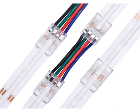 LED-skarv 10mm - Med kabel - RGB - COB - IP20