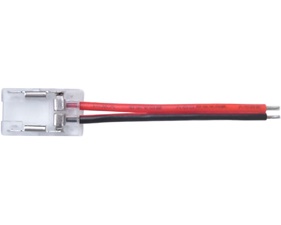 LED-skarv 8mm - Med kabel - 2-pol - COB - IP20