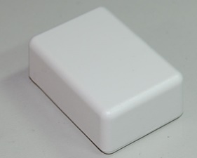 Plastic box small, Light gray