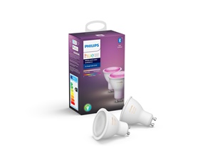 FYND Hue White and Color Ambiance 5.7W GU10 - 2 pack