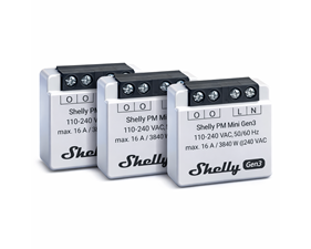 Shelly PM Mini G3 - 3-pack