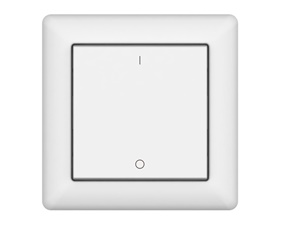 Wireless remote, single button with double action - ZigBee