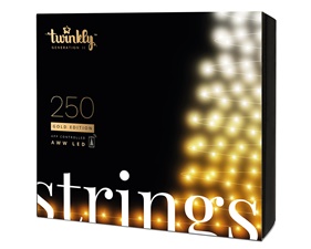 Twinkly Strings 250 Gen II - Gold Edition
