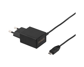 Laddare USB 2,1A 1m kabel