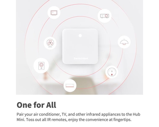 Buy SwitchBot Hub Mini (SB-Hub) for 33.9 € at