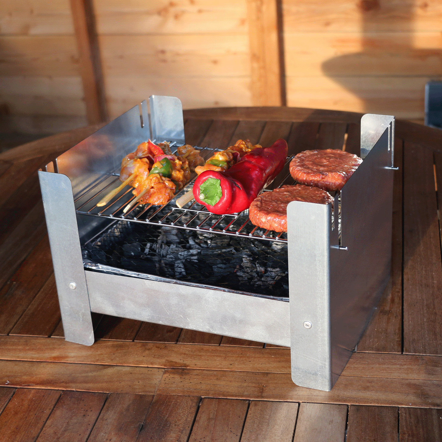 PHI VILLA 2 Burner Propane Flat Top Gas Grill And Griddle Combo In Black THD-E02GR010 - The Home Depot