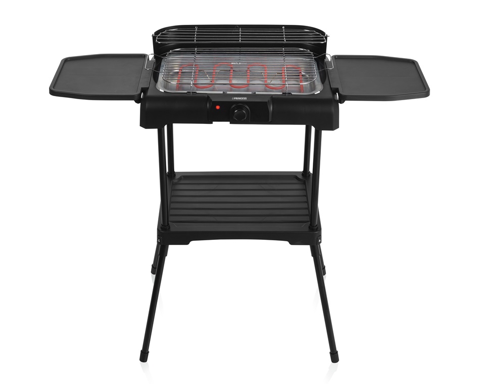 Buy Electric grill with detachable stand and side table (112250) for 62.9 € at en.m.nu