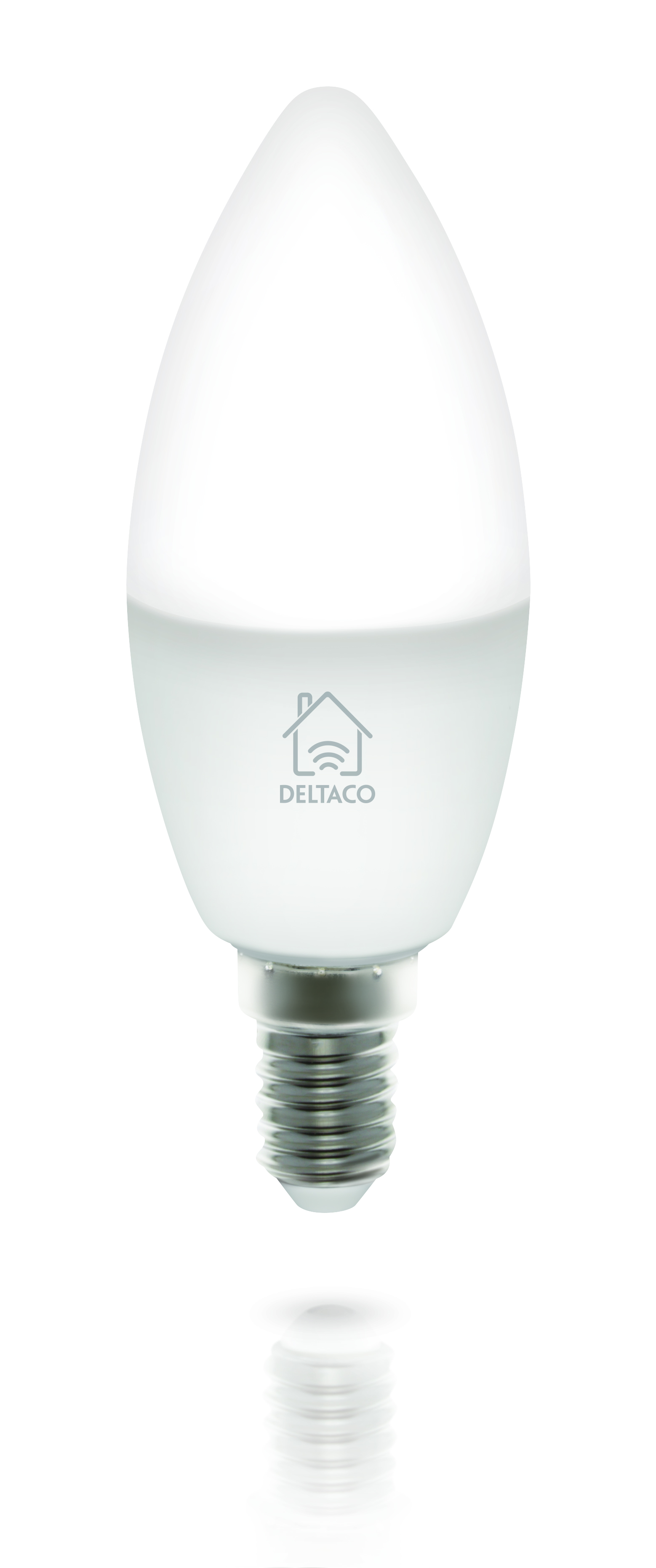 Köp DELTACO SMART HOME LED lampa, E14, WiFI 2,4GHz, 5W Köp Deltaco Smart Home LED lampa, E14, WiFi, 5W, 2700K 6500K